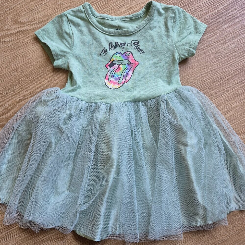 Rolling Stones Mint Green 18M dress